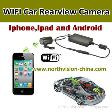 WiFi Car Backup Camera Supports iPhone and Android Phone